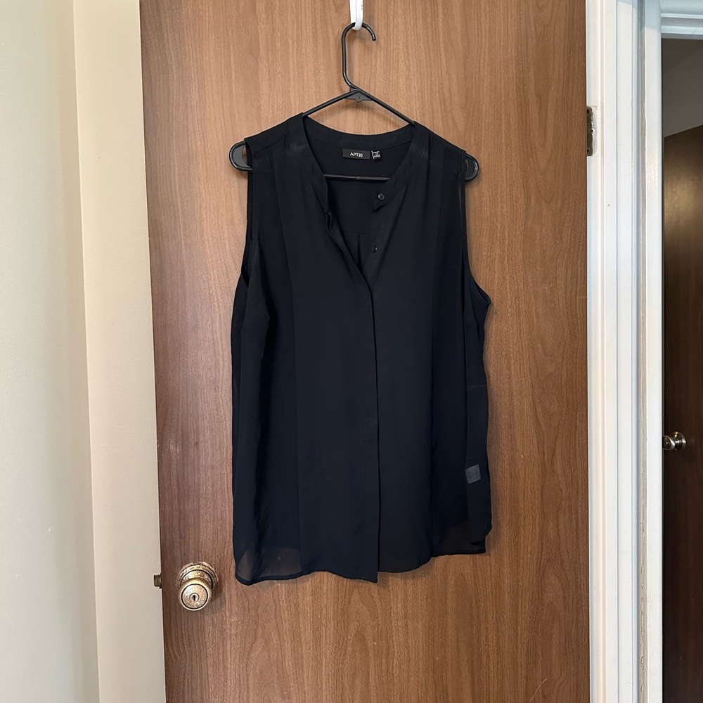 Apt 9 see thru blouse